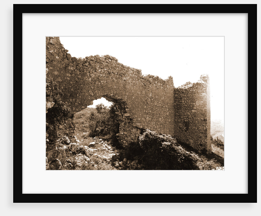 Castle, Bominaco, L'Aquila, Abruzzo by Anonymous