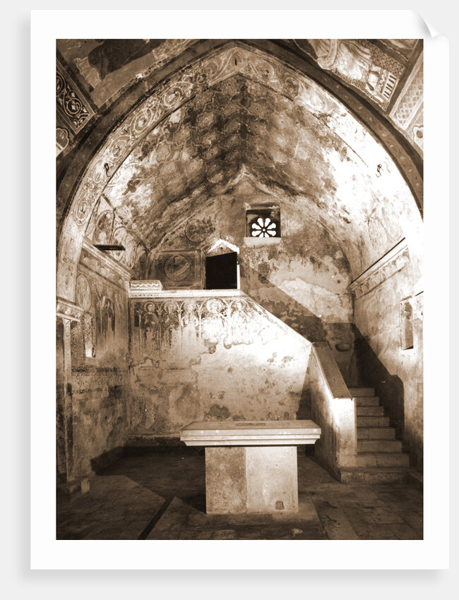 Oratory, S. Pellegrino, Bominaco, L'Aquila, Abruzzo by Anonymous