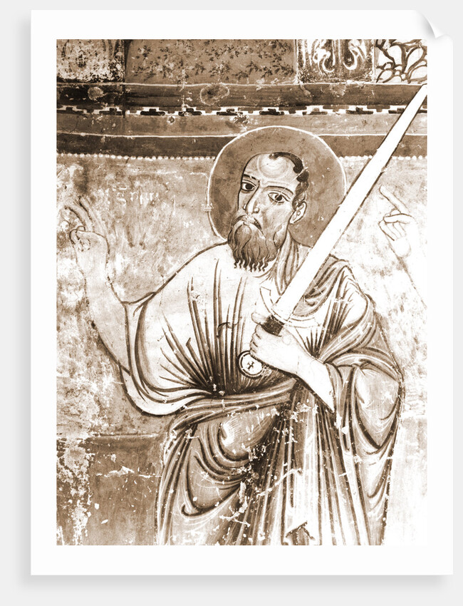 Oratory, S. Pellegrino, Bominaco, L'Aquila, Abruzzo by Anonymous