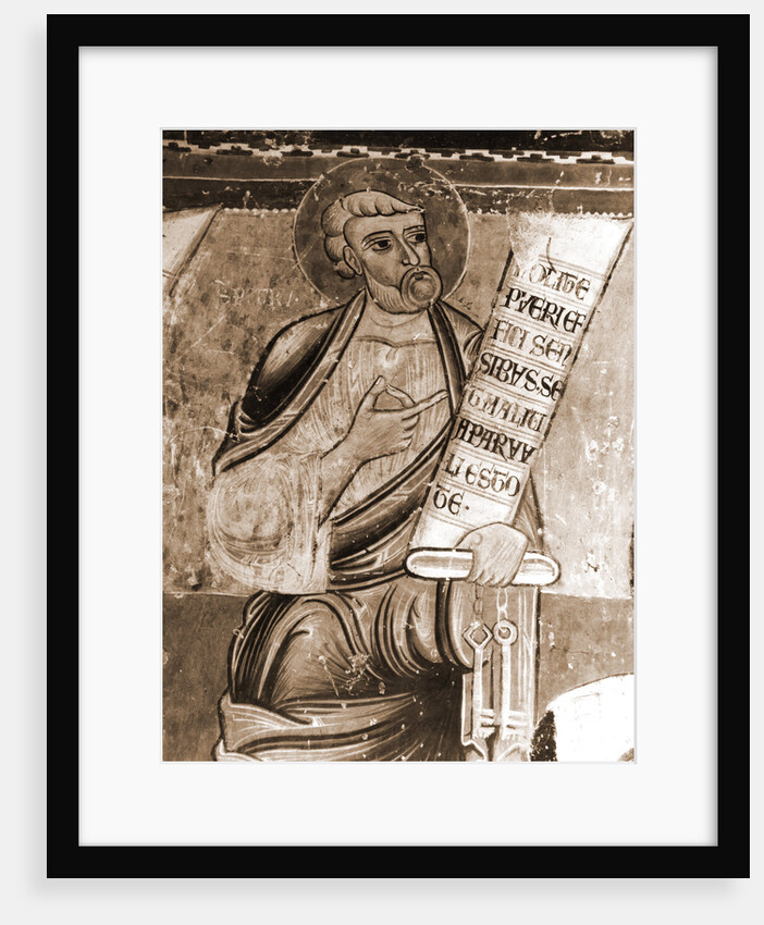 Oratory, S. Pellegrino, Bominaco, L'Aquila, Abruzzo by Anonymous