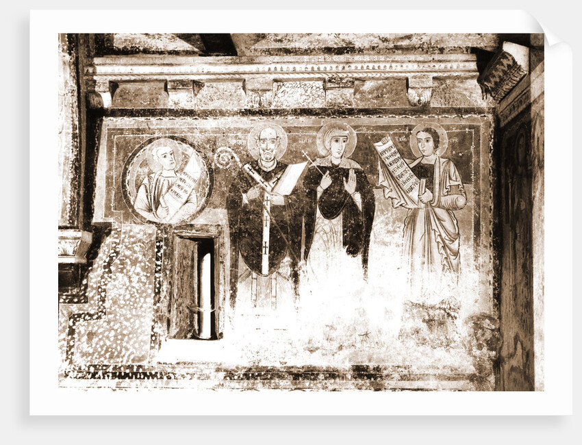 Oratory, S. Pellegrino, Bominaco, L'Aquila, Abruzzo by Anonymous