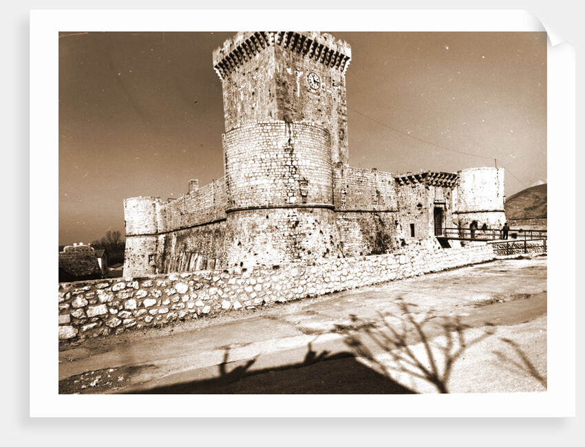Castello Piccolomini, Ortucchio, L'Aquila, Abruzzo by Anonymous
