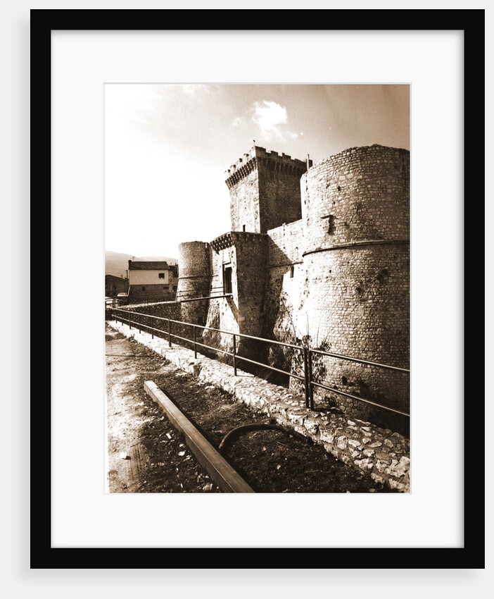 Castello Piccolomini, Ortucchio, L'Aquila, Abruzzo by Anonymous