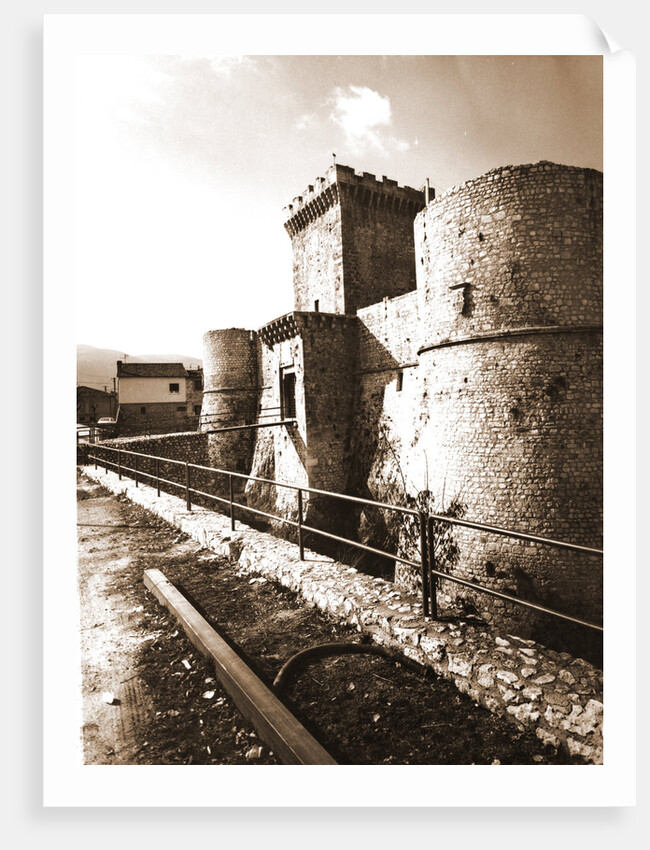 Castello Piccolomini, Ortucchio, L'Aquila, Abruzzo by Anonymous