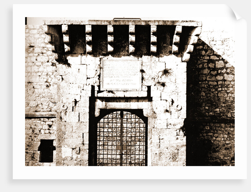 Castello Piccolomini, Ortucchio, L'Aquila, Abruzzo by Anonymous