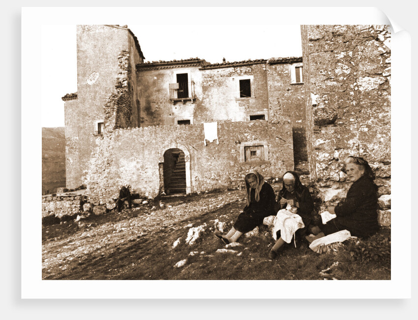 Ima, General views, Santo Stefano di Sessanio, L'Aquila, Abruzzo by Anonymous
