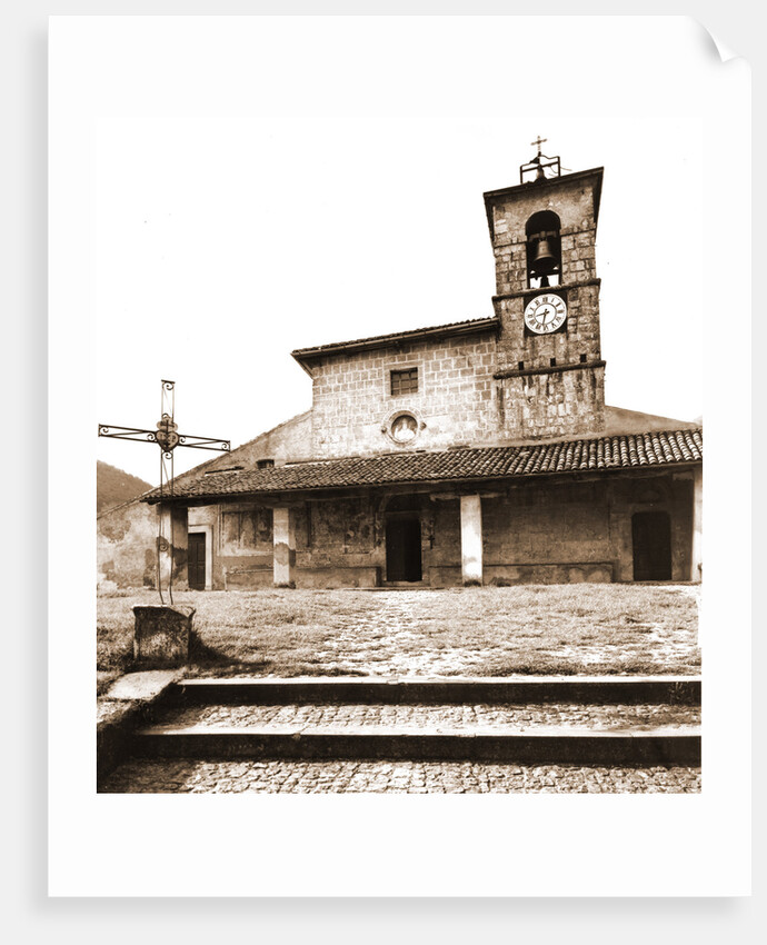 Parish church, S. Panfilo, Tornimparte, L'Aquila, Abruzzo by Anonymous