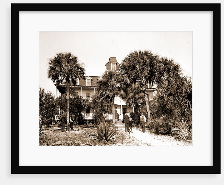 Hotel Eau Gallie, Indian River, Jackson, Hotels, Bays, United States, Florida, Indian River, United States, Florida, Eau Gallie, 1880 by William Henry