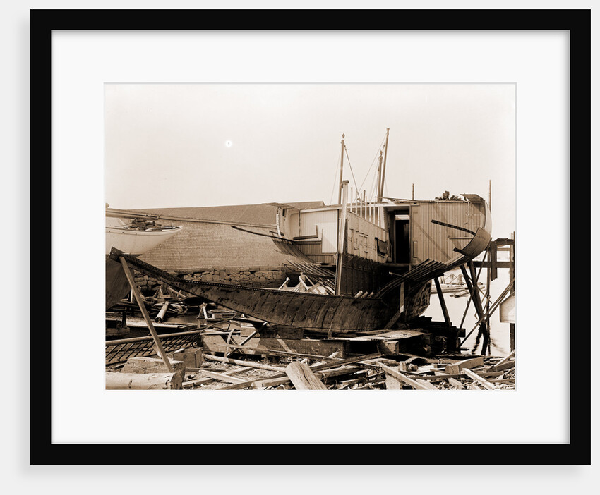 Wreck of the Volunteer, Volunteer (Yacht) by Anonymous
