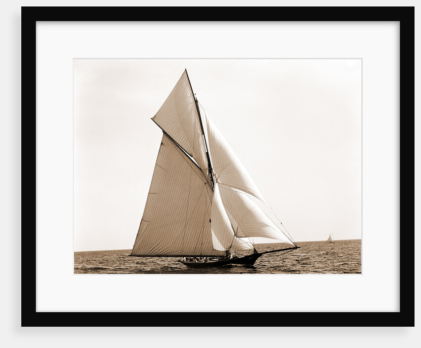 Oweene, Corinthian sweepstakes, Corinthian Yacht Club, Oweene (Sloop), 1891 by Anonymous