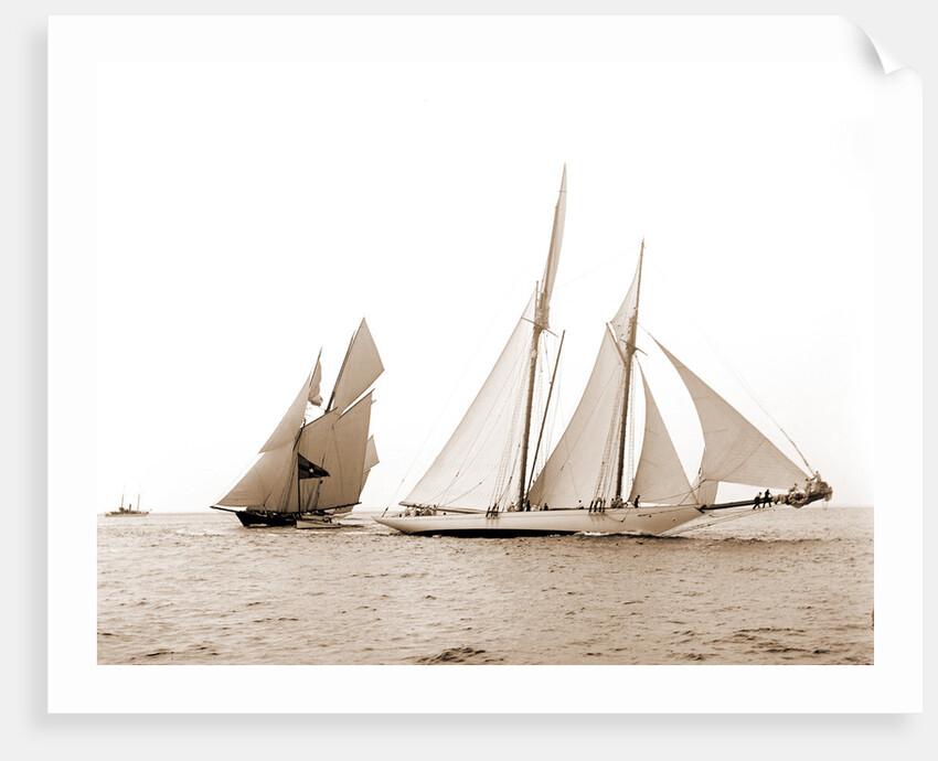 Alcaea and Lasca, Alcaea (Schooner), 1892 by Anonymous