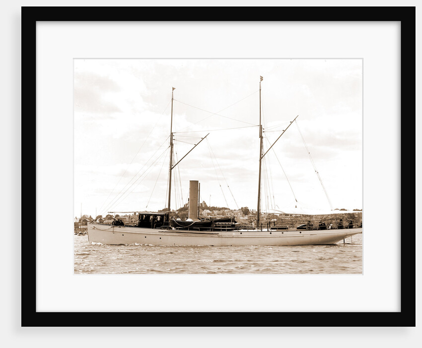 Hanniel (Steam yacht), 1880 by Anonymous