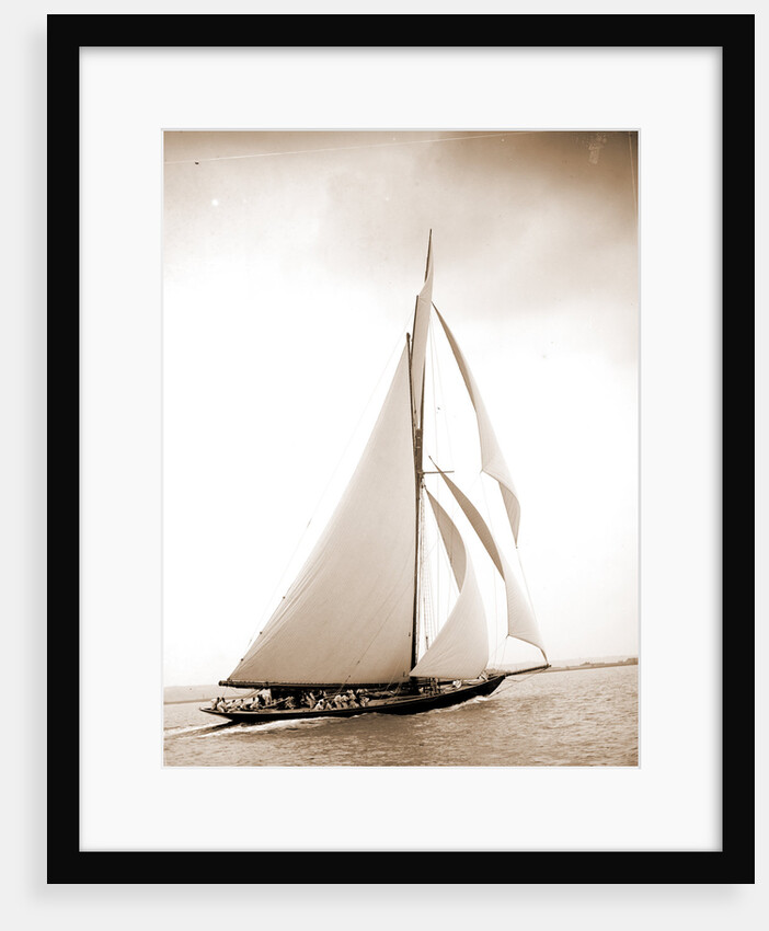 British cutter Britannia by Henry Greenwood Peabody