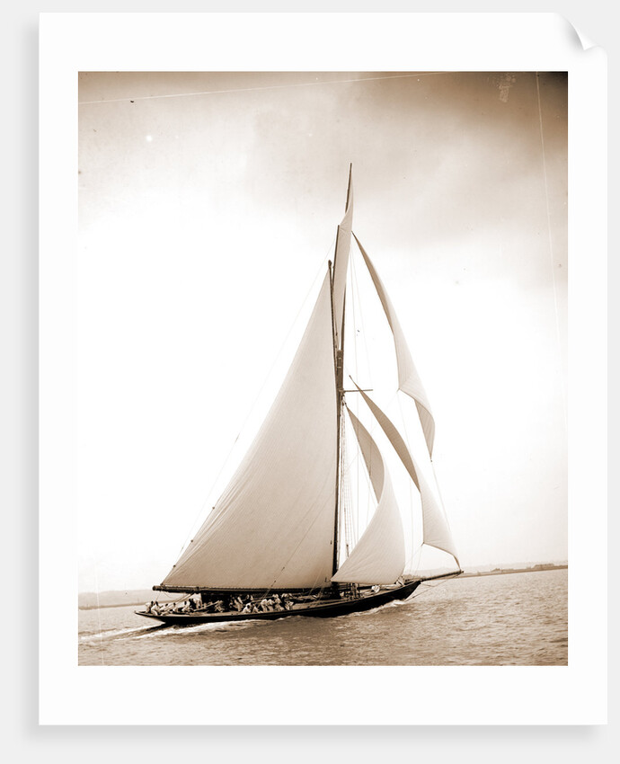 British cutter Britannia by Henry Greenwood Peabody