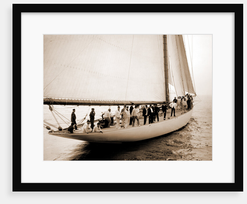 Deck of Vigilant, Vigilant (Yacht) by Anonymous