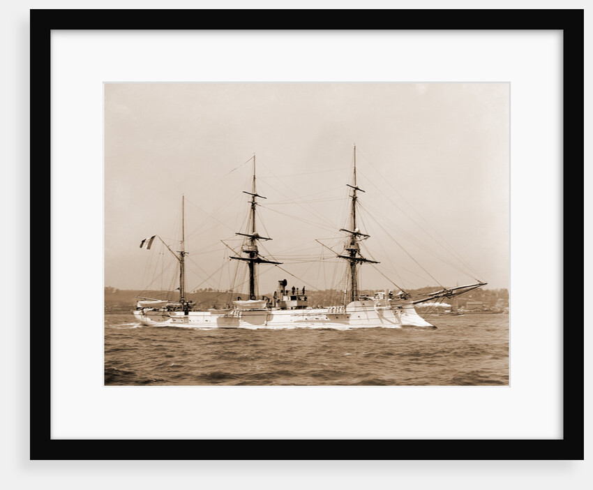 Hussard, French ship, Hussard (Ship), 1890 by Anonymous