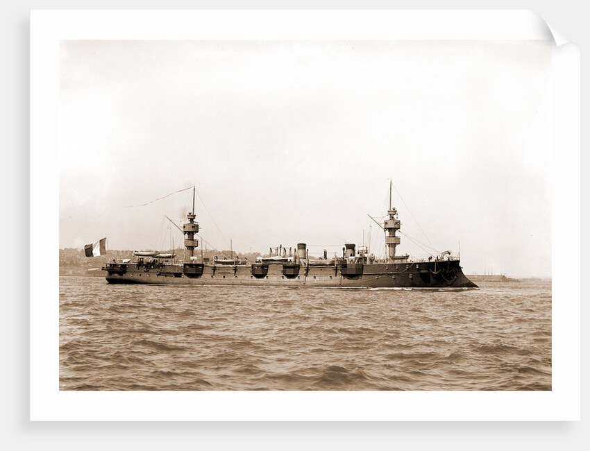 French cruiser Jean Bart, Jean Bart (Cruiser), 1890 by Anonymous