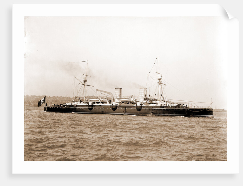Italian cruiser Giovanni Bausan, Giovanni Bausan (Ship), 1890 by Anonymous