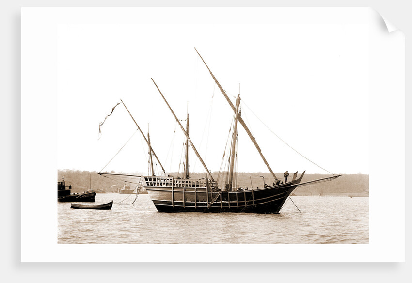 Spanish caravel Nina, Nina (Caravel : Replica), 1893 by Anonymous