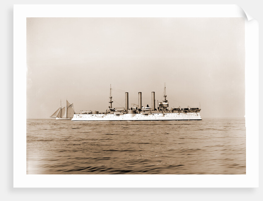 U.S.S. Brooklyn, Brooklyn (Cruiser), 1899 by Anonymous
