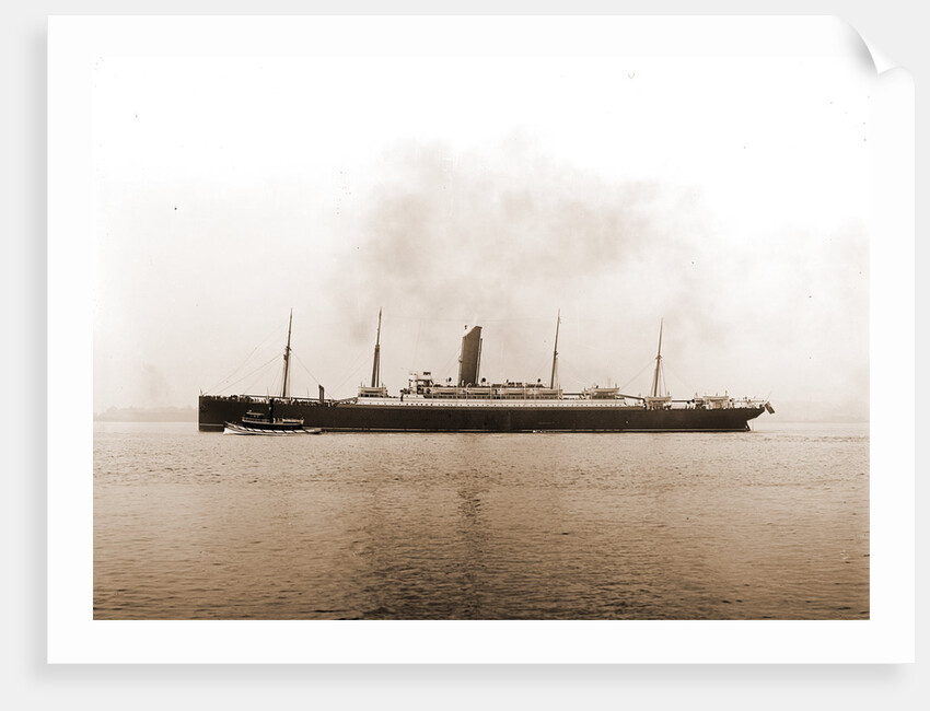 Saxonia, Cunard Line, Saxonia (Steamship), 1880 by Anonymous
