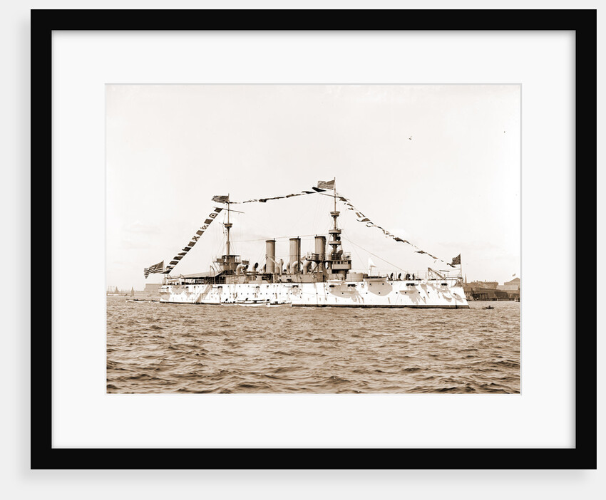U.S.S. New York, New York (Cruiser), 1893 by Anonymous