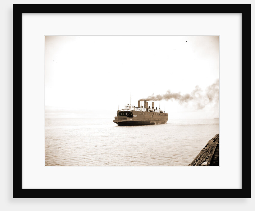 Car ferry Sainte Marie, Mackinac Straits by Anonymous