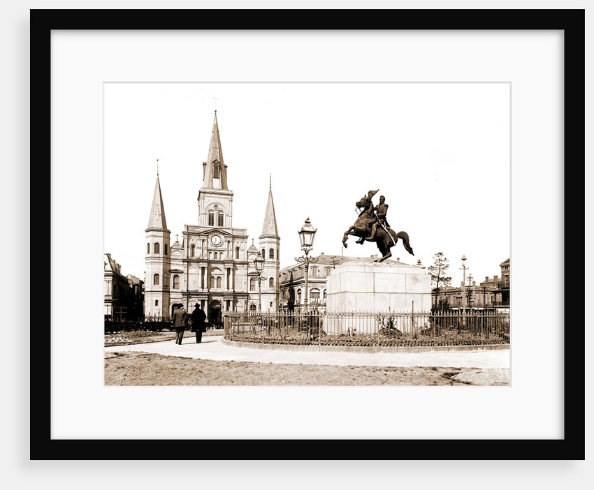 Jackson Square and St. Louis Cathedral, New Orleans by Anonymous