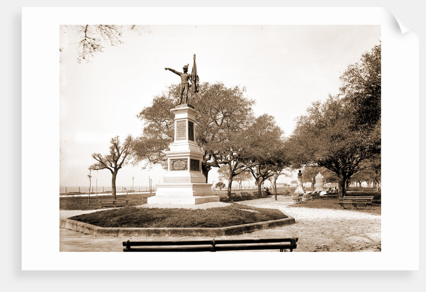 Jasper Monument, White Point Garden by Anonymous