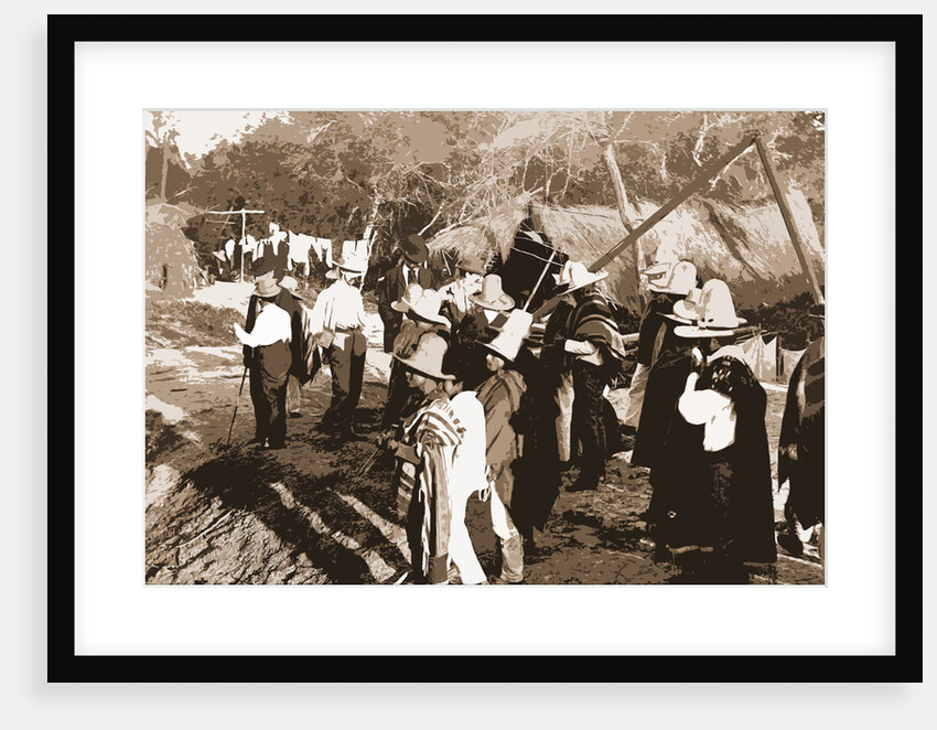 In the village Abra, Jackson by Anonymous