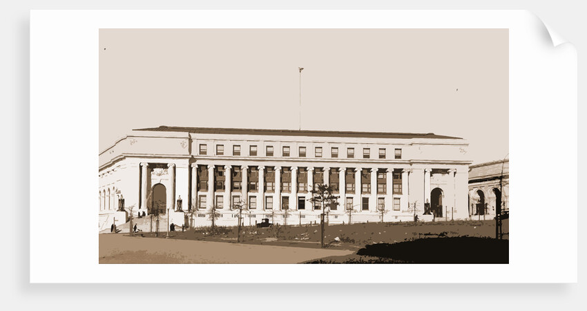 Post office, Wash(ington) by Anonymous