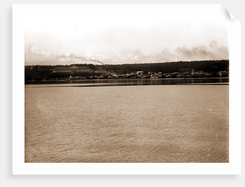 Grand Hotel and town of Mackinac Island, Mich by Anonymous