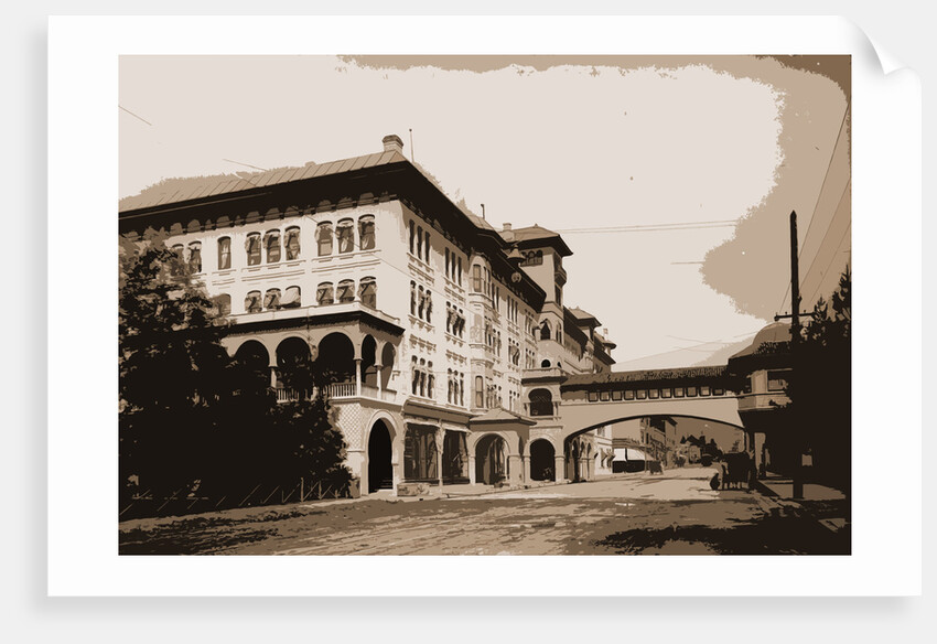 Hotel Green from Raymond Street by Anonymous