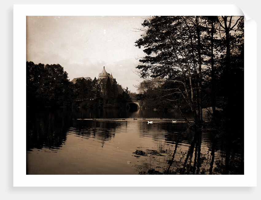 A Lake view in Central Park, New York by Anonymous