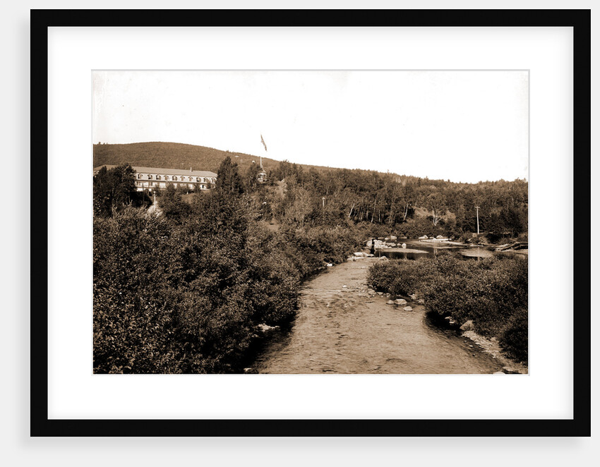 Ammonoosuc River and Twin Mountain House, White Mountains by Anonymous