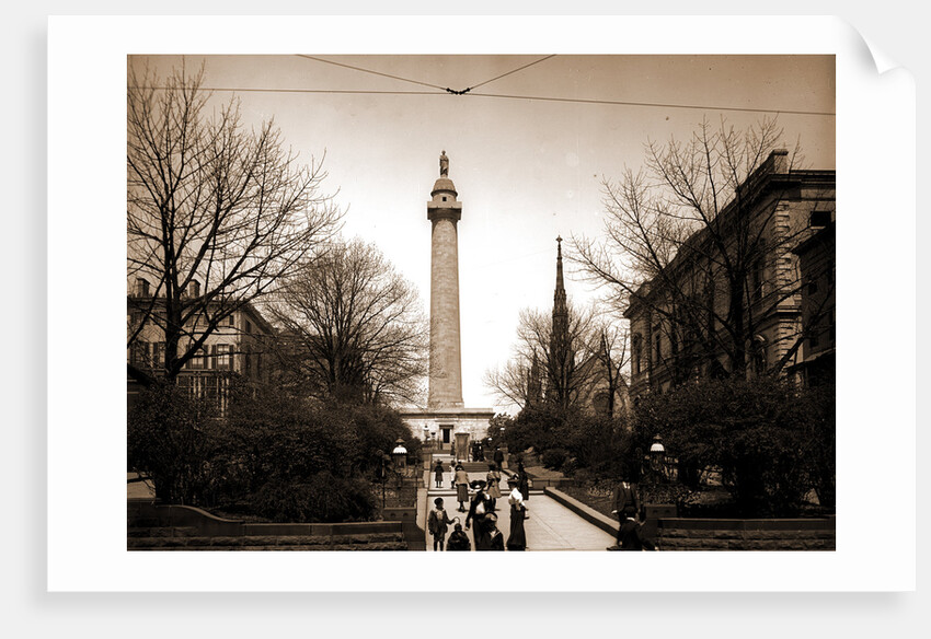 Washington Monument, Baltimore by Anonymous