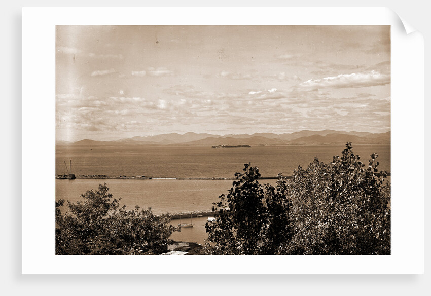 Lake Champlain, from Battery Park by Anonymous