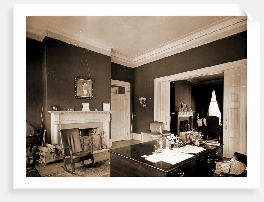 President's Office, White House by Anonymous