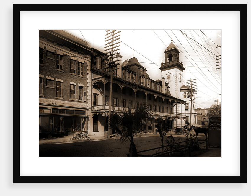 Hotel Duval and Post Office, Jacksonville by Anonymous