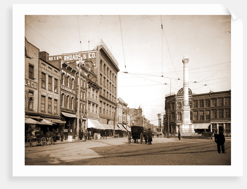 Main Street and Market Square by Anonymous