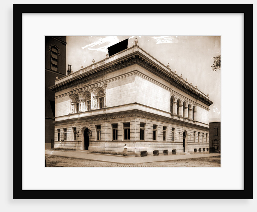 Troy, N.Y. public library by Anonymous