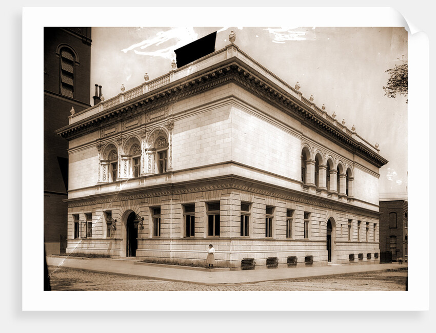 Troy, N.Y. public library by Anonymous