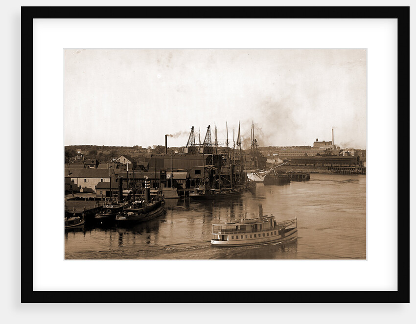 Coal wharves, Portsmouth by Anonymous