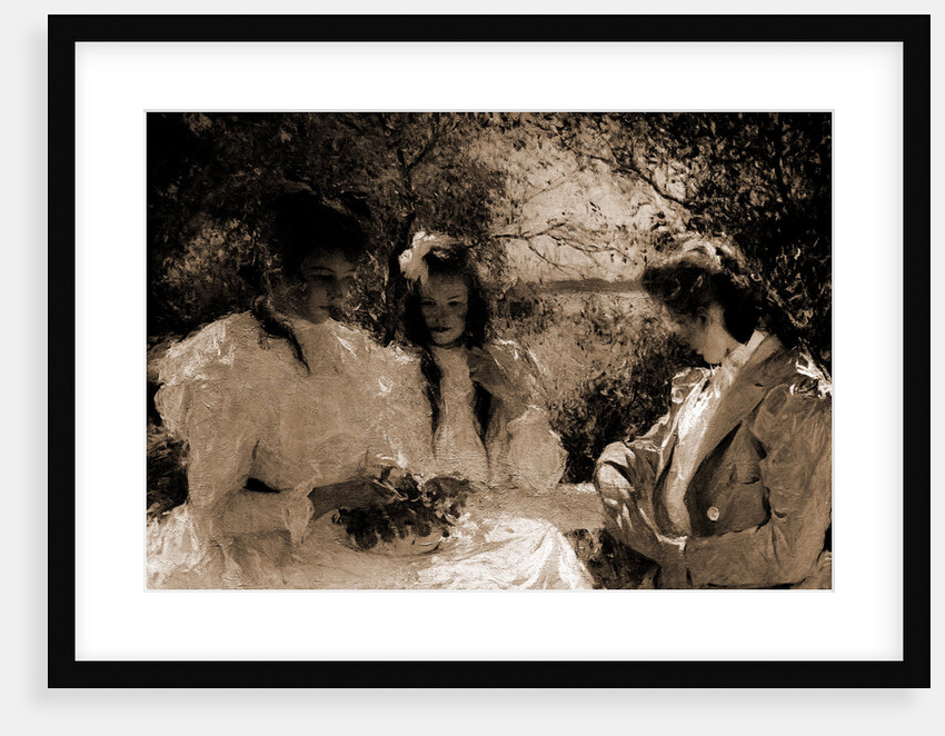 Portrait of my daughters by Frank Weston Benson