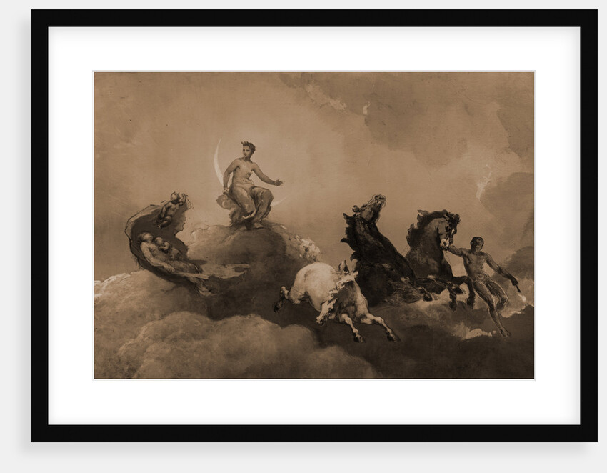 The flight of night by William Morris Hunt