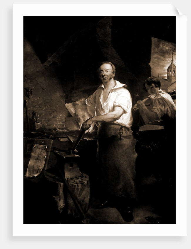 Pat Lyon at the forge by John Neagle