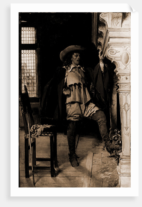 Cavalier waiting an audience by Jean Louis Ernest Meissonier