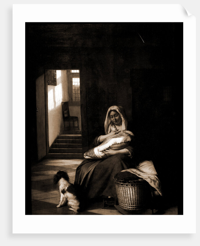 Dutch interior by Pieter de Hooch