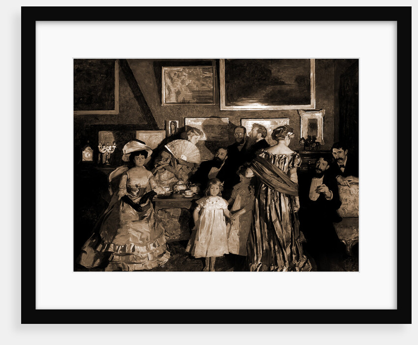 Evening in a studio by Anonymous
