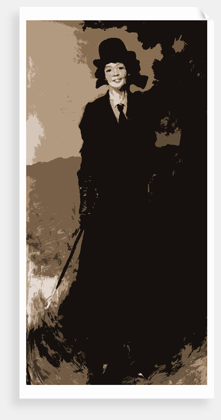 The equestrian by Robert Henri